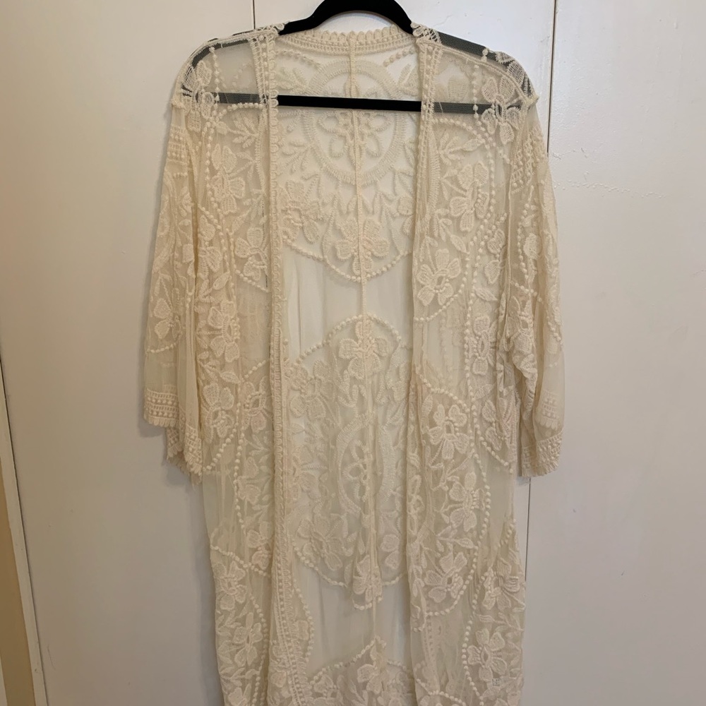 Lace Coverup/Duster